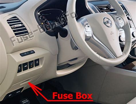 Nissan Altima Fuse Box Cover 